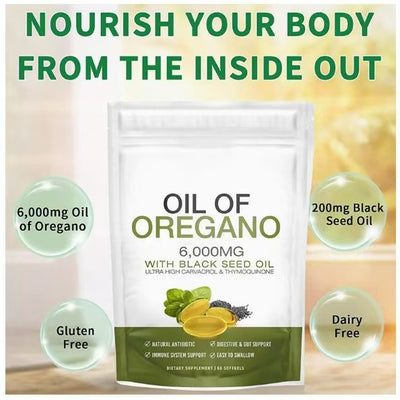 Kalvoria oregano oil softgels