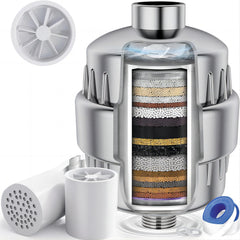 Impeller Rotary Shower Water Purifier Filter