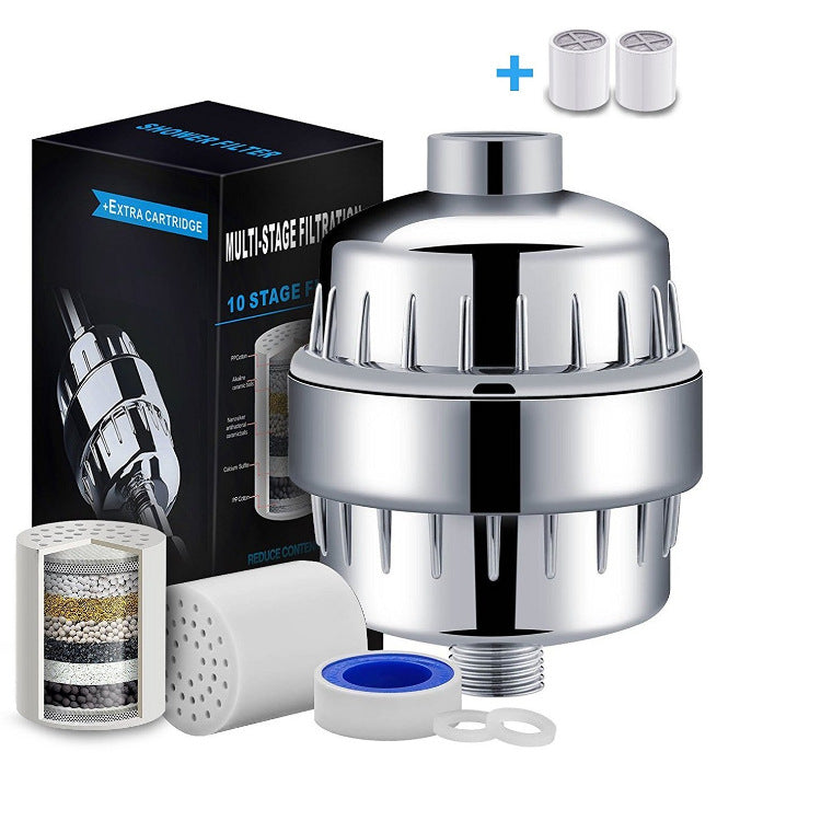 Impeller Rotary Shower Water Purifier Filter