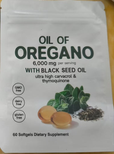 Kalvoria Oregano Oil Soft Gel 60 Capsules